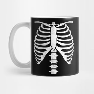 Skeleton Bones Halloween Mug